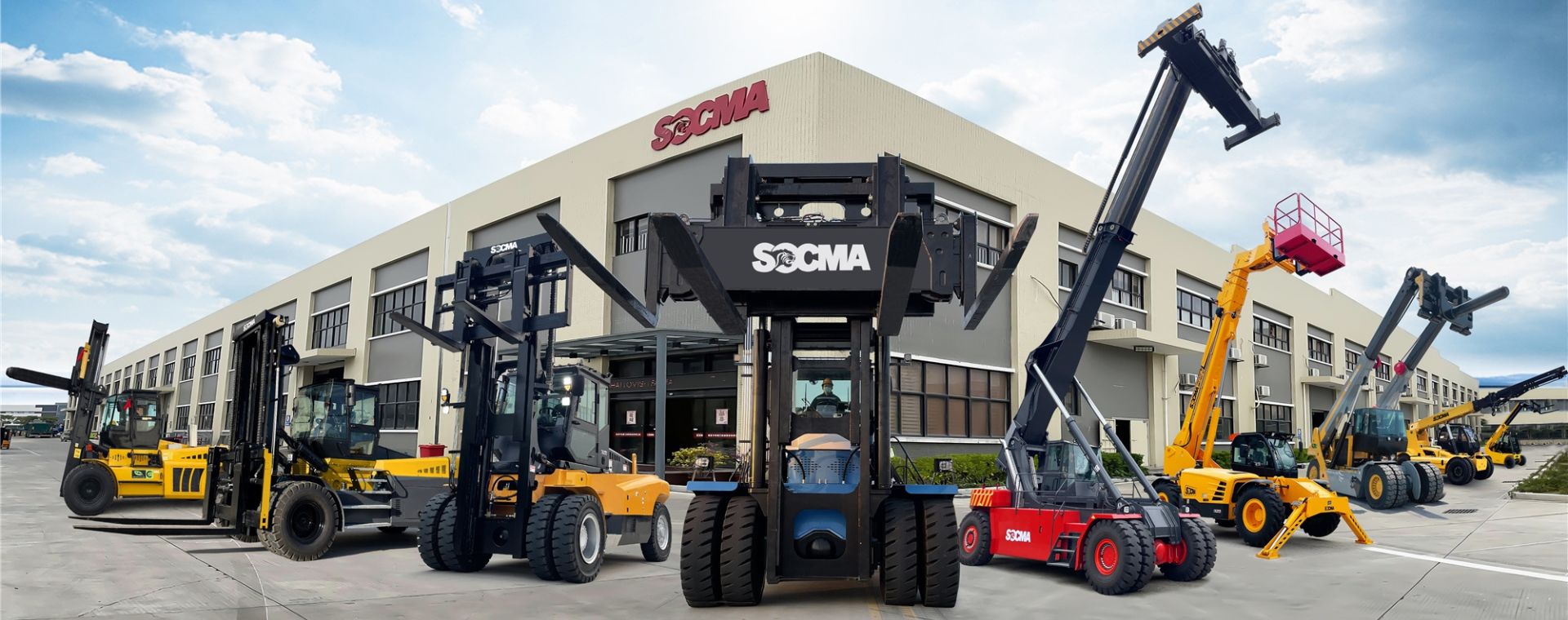 Empower Your Container Handling with SOCMA Reach Stackers